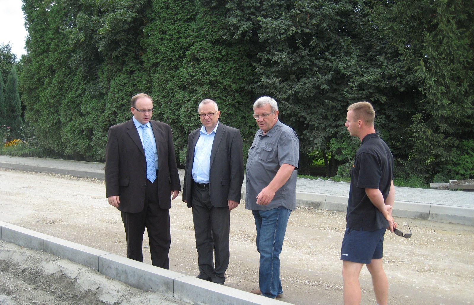 zdjęcie główne galerii Spotkanie w sprawie zalania nieruchomości w Mazańcowicach
