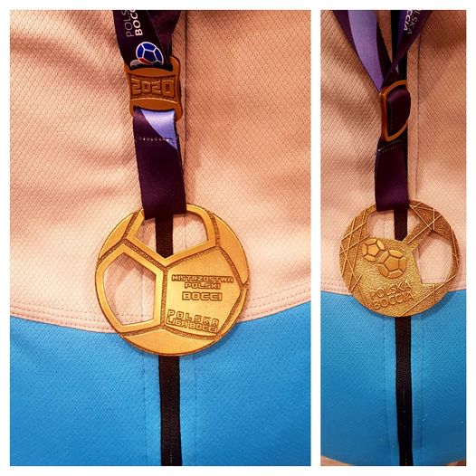 Złoty medal Damiana w Bocci.