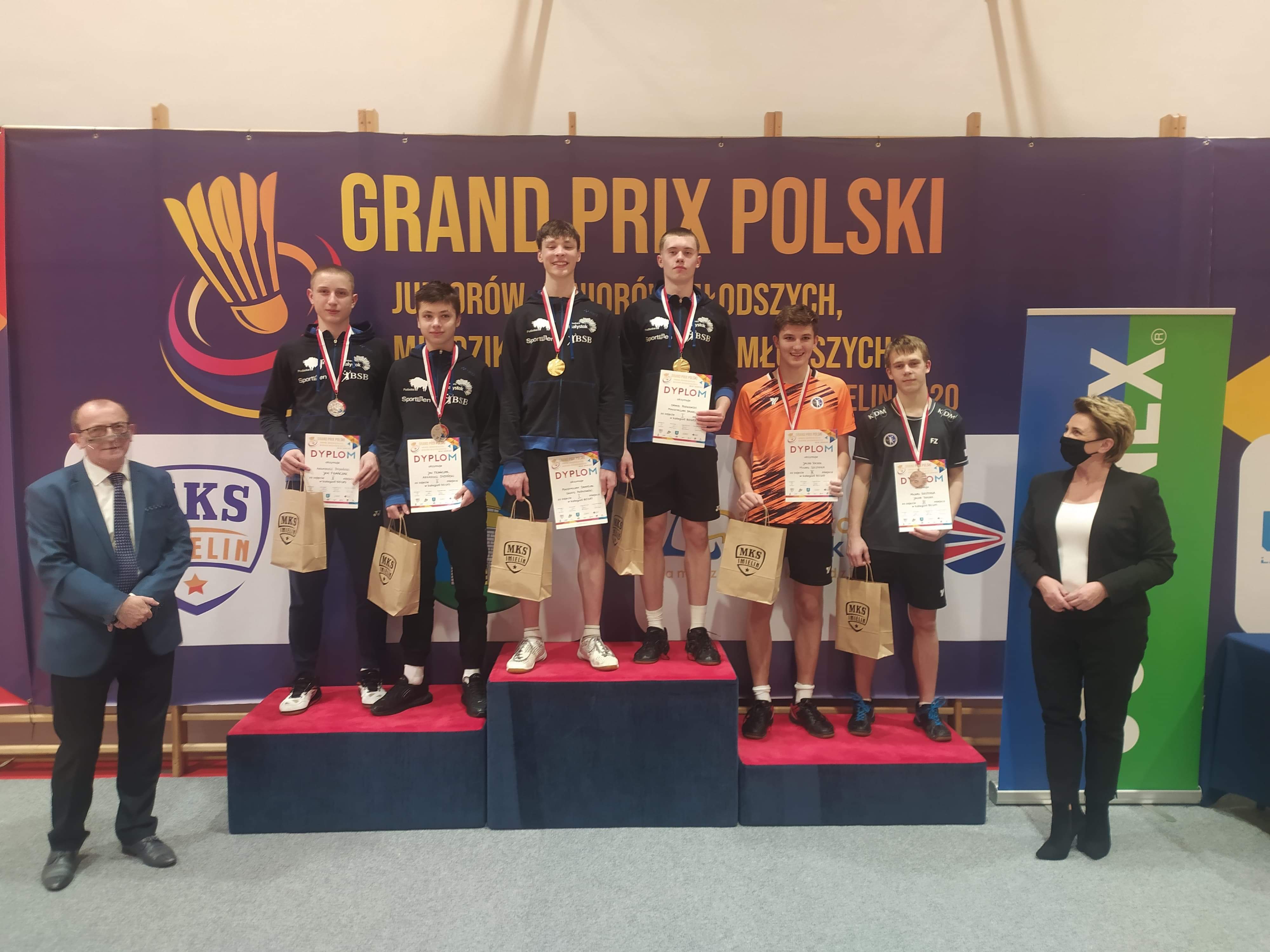 Na podium brązowy medal zdobyli Michał Szczypka i Jacob Toczek.