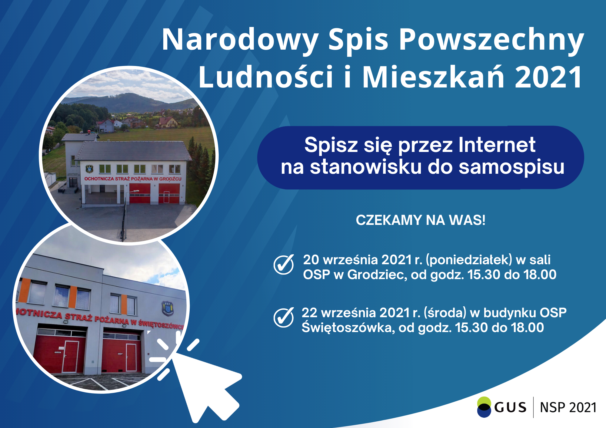 Informacja nt. Narodowego Spisu Powszechnego Ludności i Mieszkań na terenie gminy Jasienica.