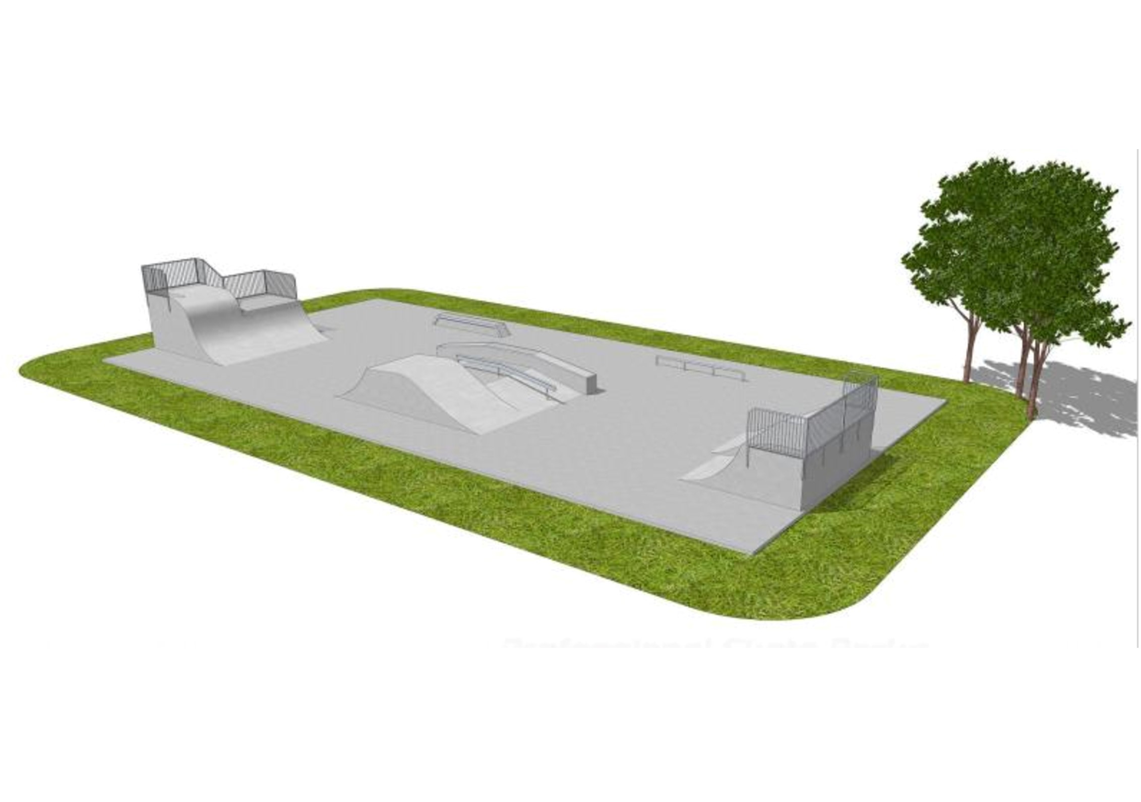 Projekt Skateparku w Jasienicy
