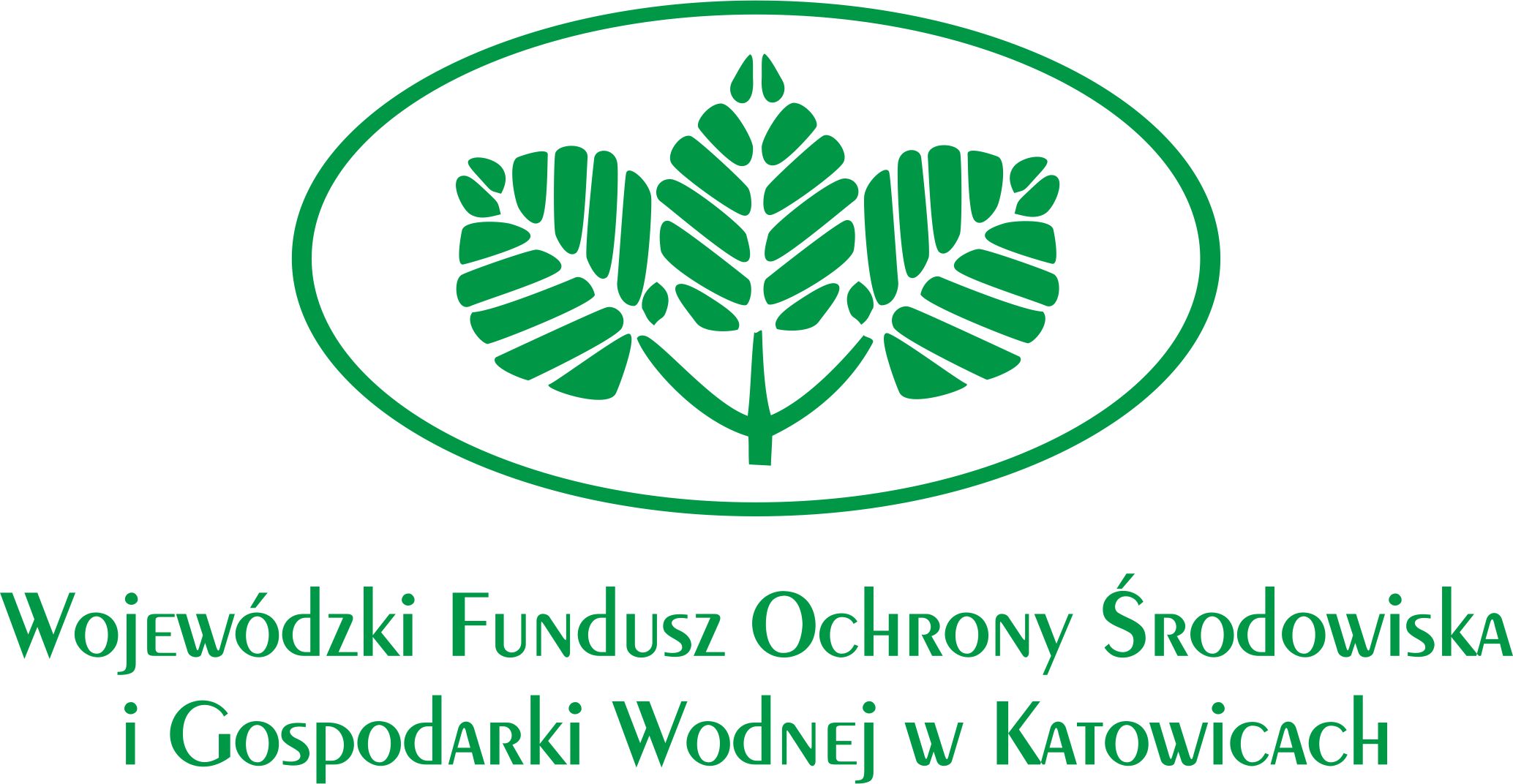 Logo Wojewódzkiego Funduszu Ochrony Środowiska i Gospodarki Wodnej w Katowicach.